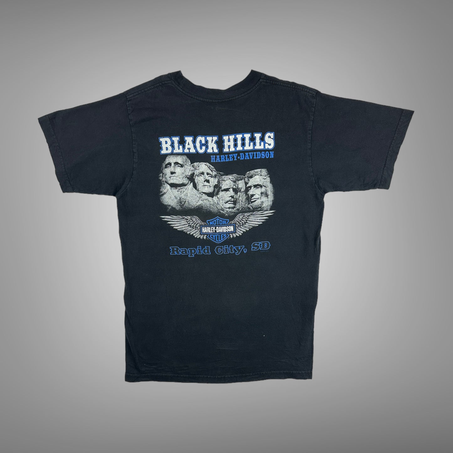 Vintage Harley Davidson "Black Hills" T-Shirt schwarz L