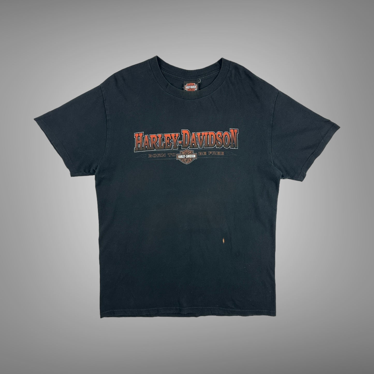 Vintage Harley Davidson "Green Mountain" T-Shirt schwarz L