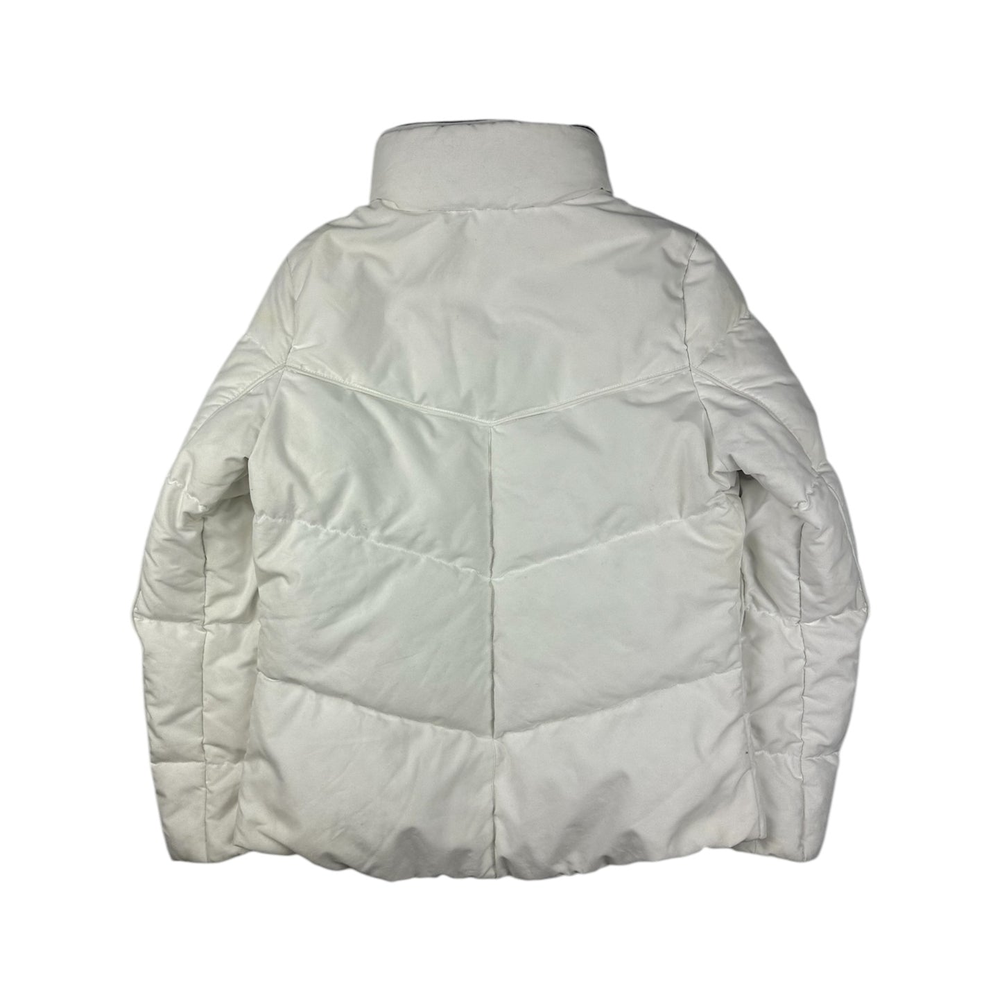 Vintage Nike Puffer Jacket white women's S