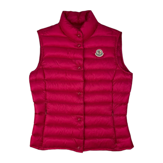 Moncler Liane down vest pink women XS (0)