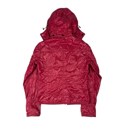 Moncler jacket down pink women's S (1)