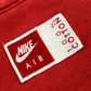 Vintage Nike Quarter Zip Pullover rot L