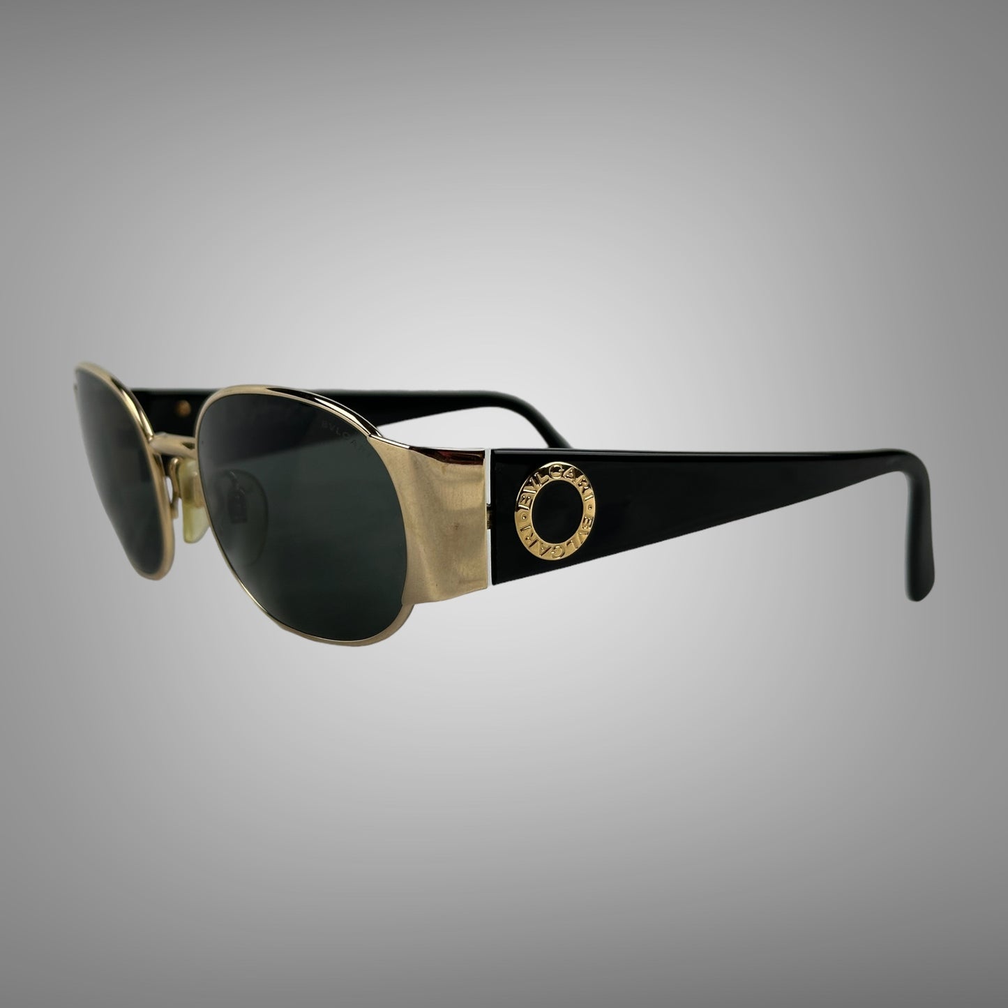 Vintage Burlgari Sonnenbrille gold