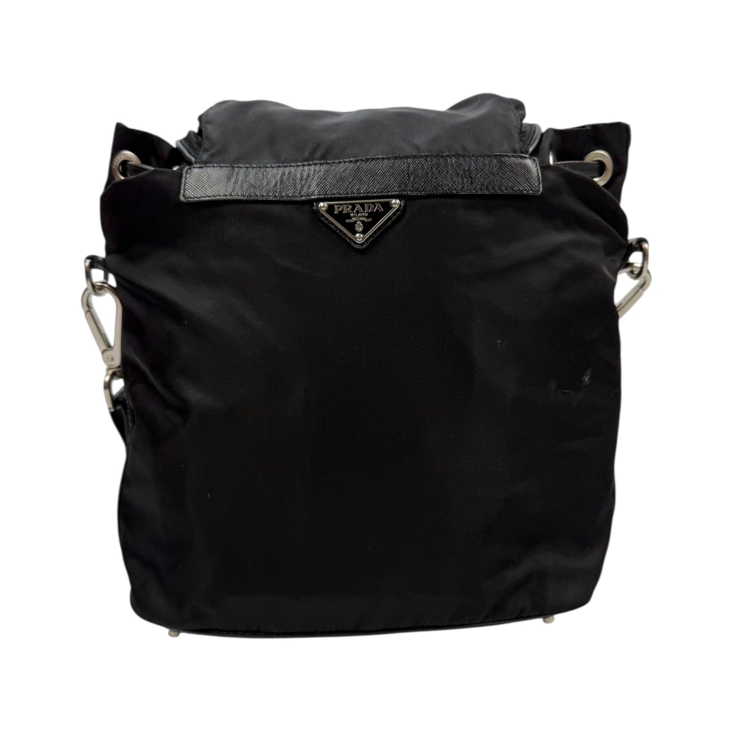 Prada Nylon Shoulder Bag schwarz