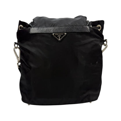 Prada Nylon Shoulder Bag schwarz
