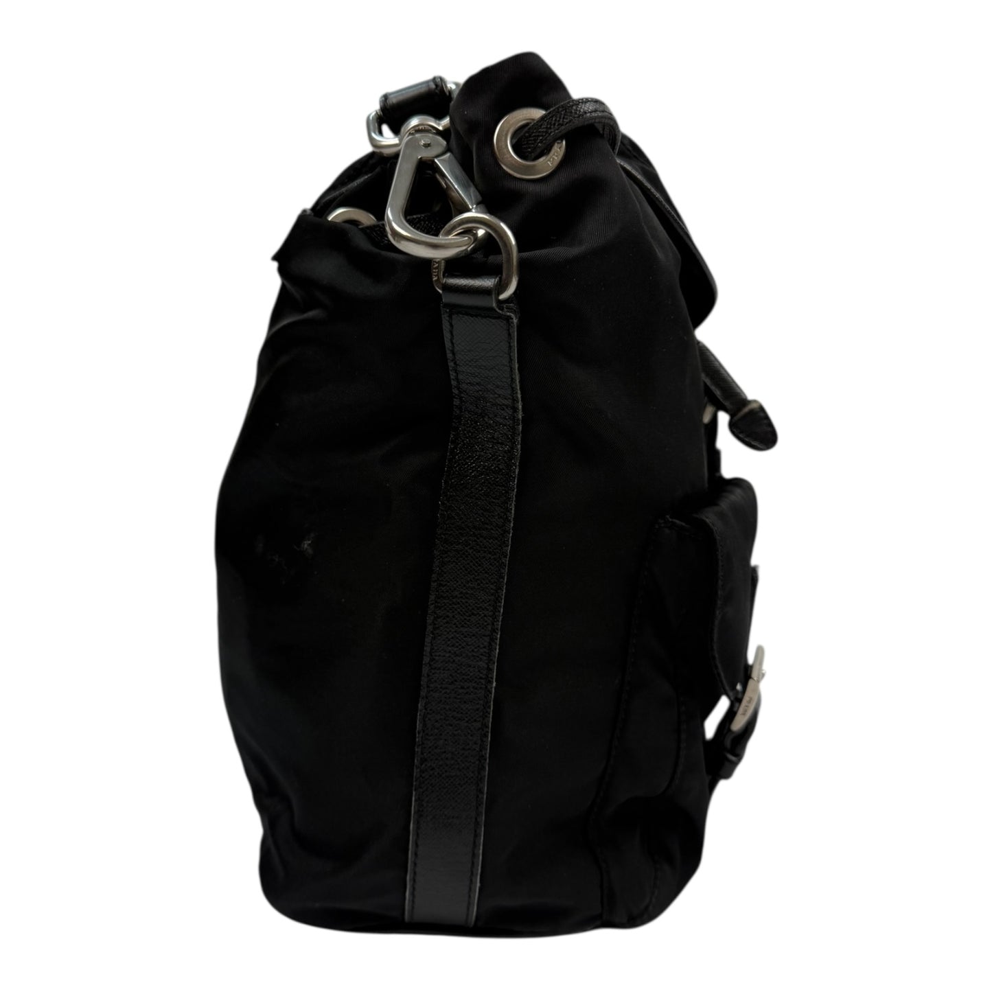 Prada Nylon Shoulder Bag schwarz