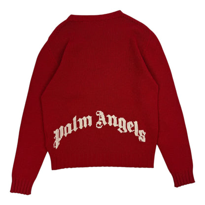 Palm Angels Knit Pullover rot S