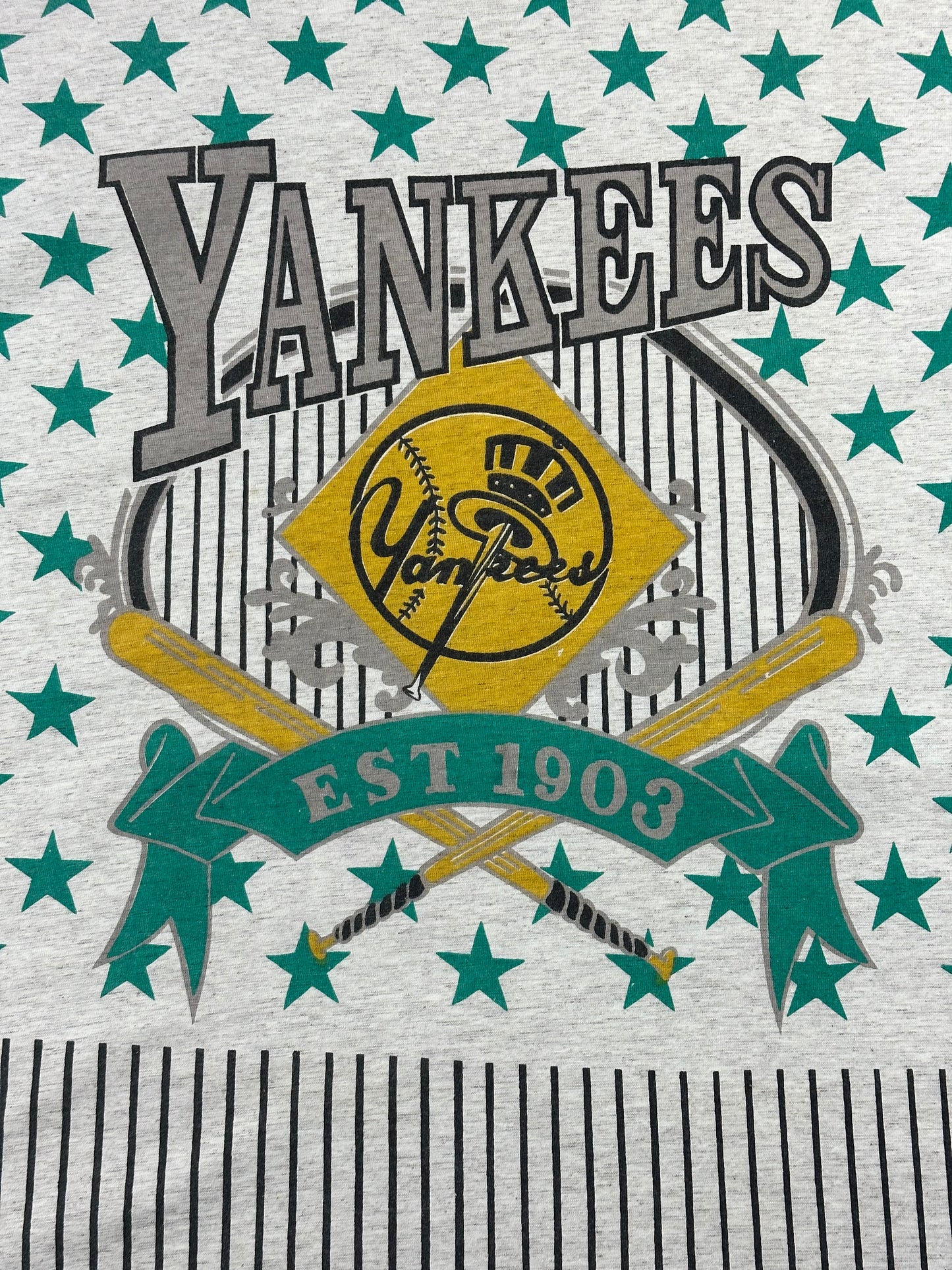 Vintage Yankees T-Shirt grau XL