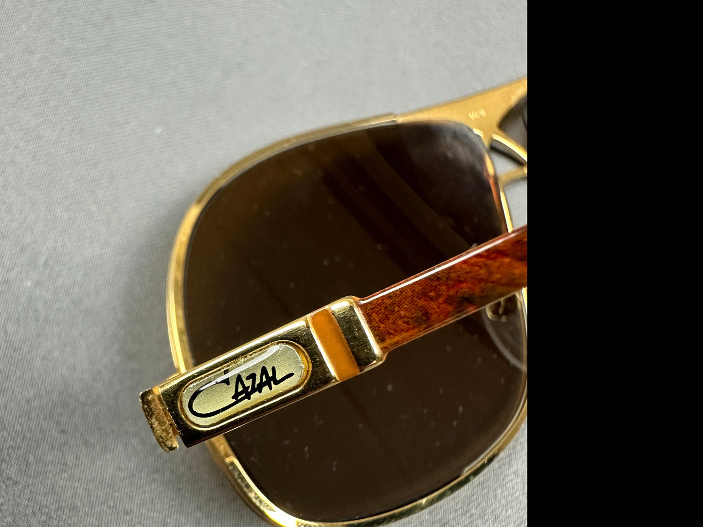 Vintage Cazal Sonnenbrille MOD737 gold