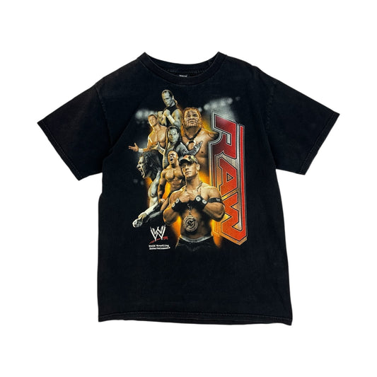 Vintage WWE RAW T-Shirt schwarz L