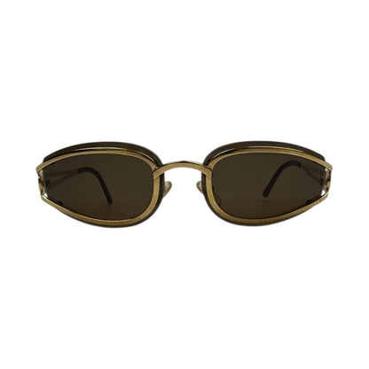 Vintage Christian Dior Sonnenbrille gold