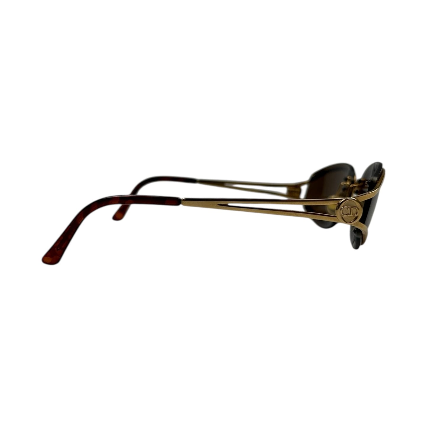 Vintage Christian Dior Sonnenbrille gold