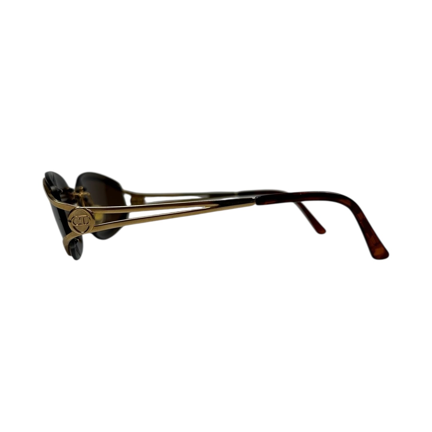 Vintage Christian Dior Sonnenbrille gold