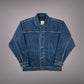 Vintage Platinum Fubu Jeans Jacke blau M