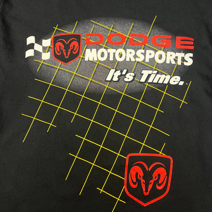 Vintage Dodge Motorsports T-Shirt schwarz L