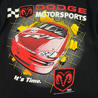 Vintage Dodge Motorsports T-Shirt schwarz L