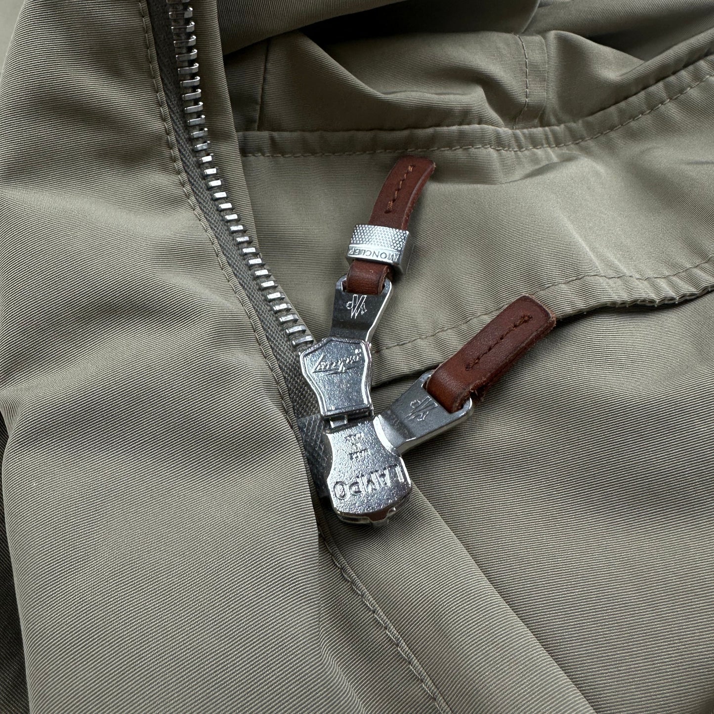 Vintage Moncler coat beige L