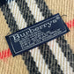 Vintage Burberry Schal braun