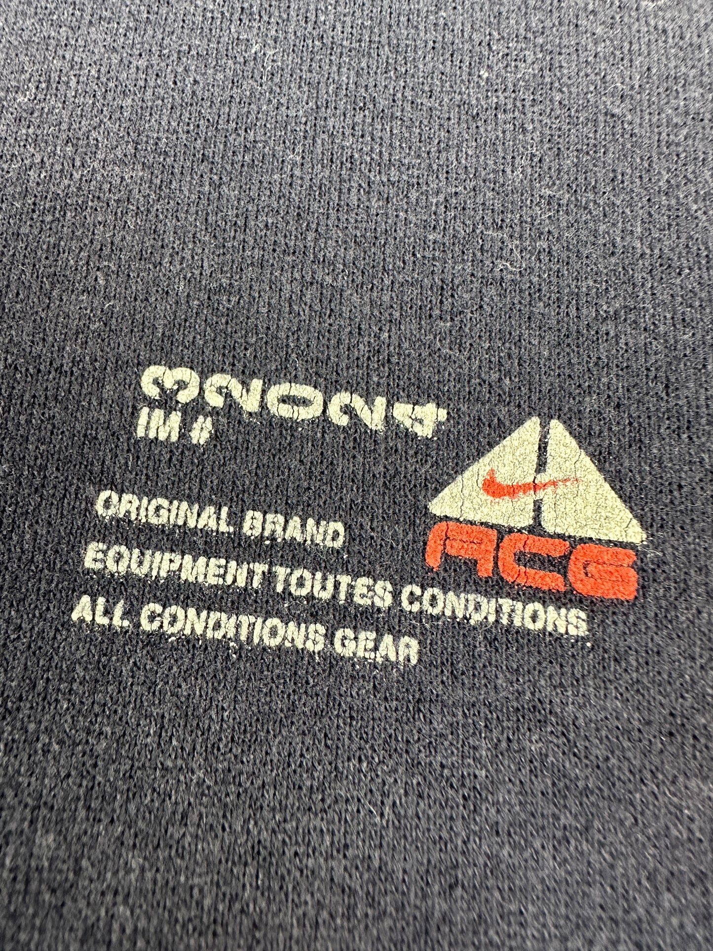 Vintage Nike ACG Pullover navy M