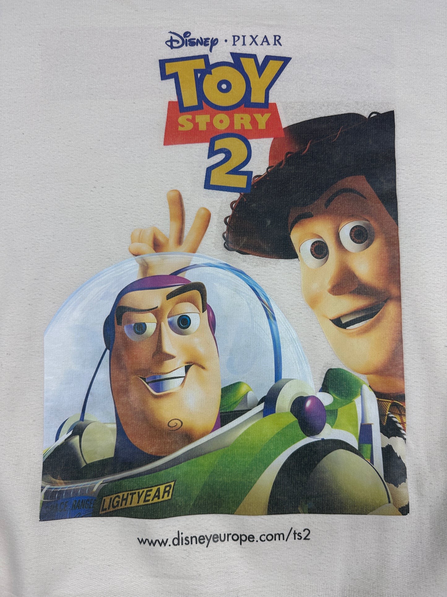 Vintage Toy Story 2 Cast Member Sweater cream M