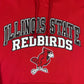Vintage Champion Illinois State Redbirds Hoodie Rot M