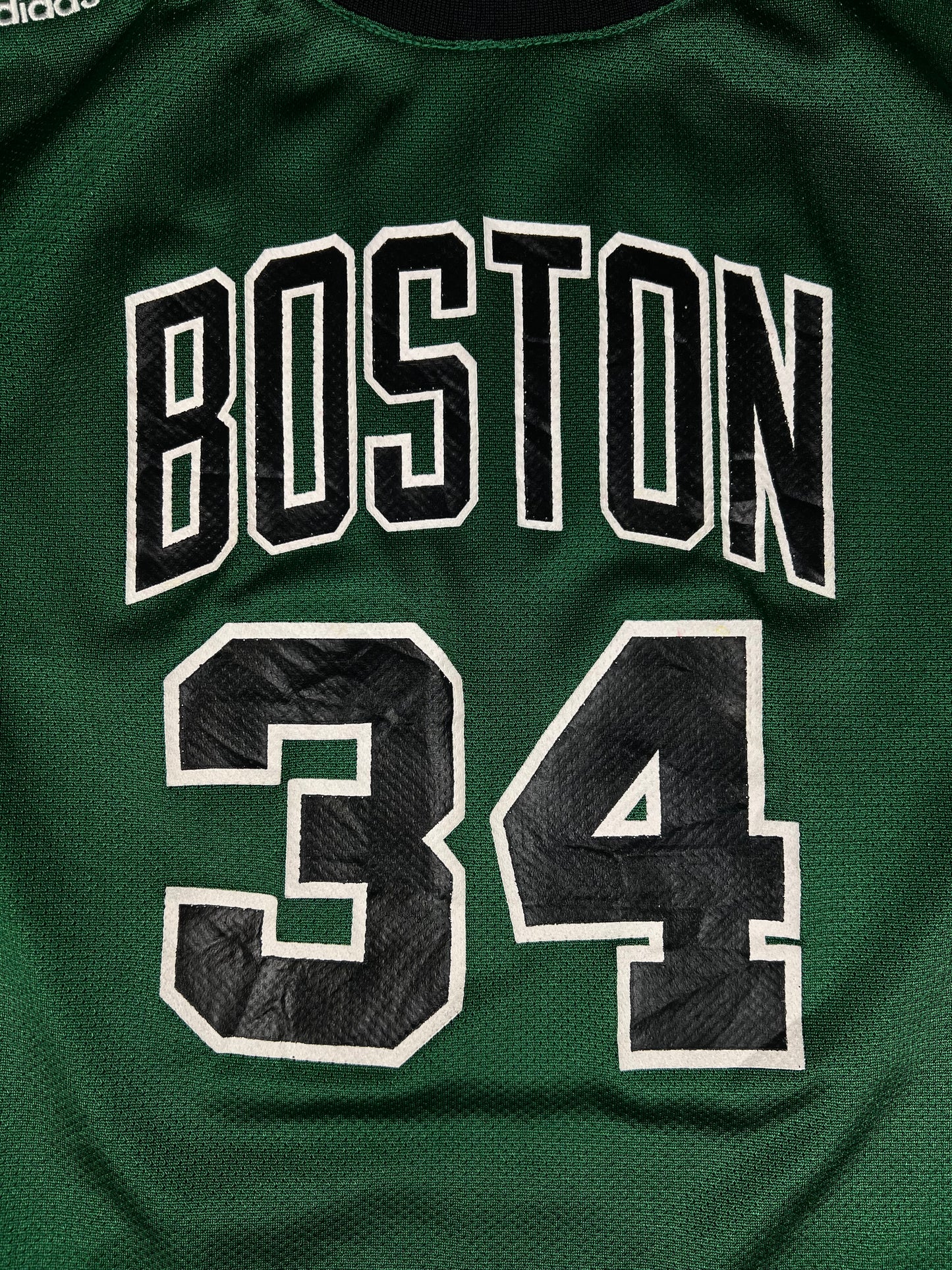Vintage Adidas NBA Boston Jersey “Pierce” green XL