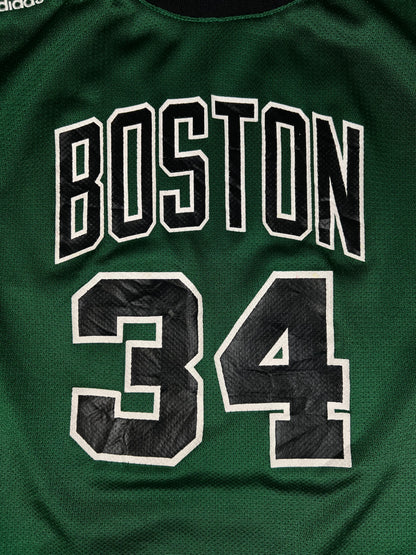 Vintage Adidas NBA Boston Jersey “Pierce” green XL