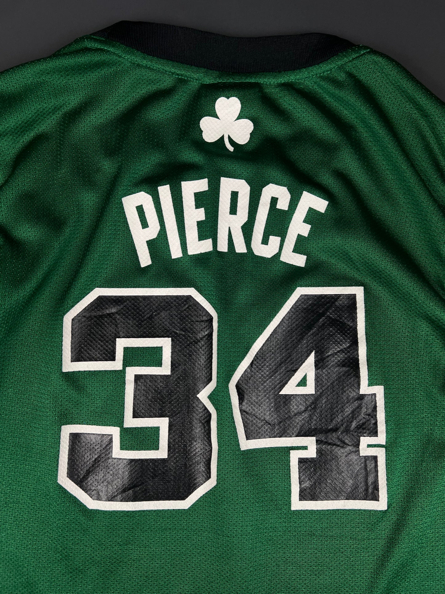Vintage Adidas NBA Boston Jersey “Pierce” green XL