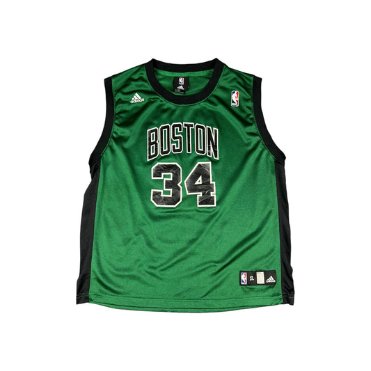 Vintage Adidas NBA Boston Jersey “Pierce” green XL