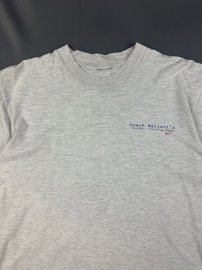 Vintage Nike "The Ball is like a Lover" T-Shirt grau M