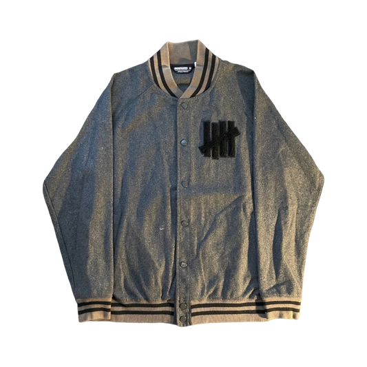 Undefeated College Jacket Gray M