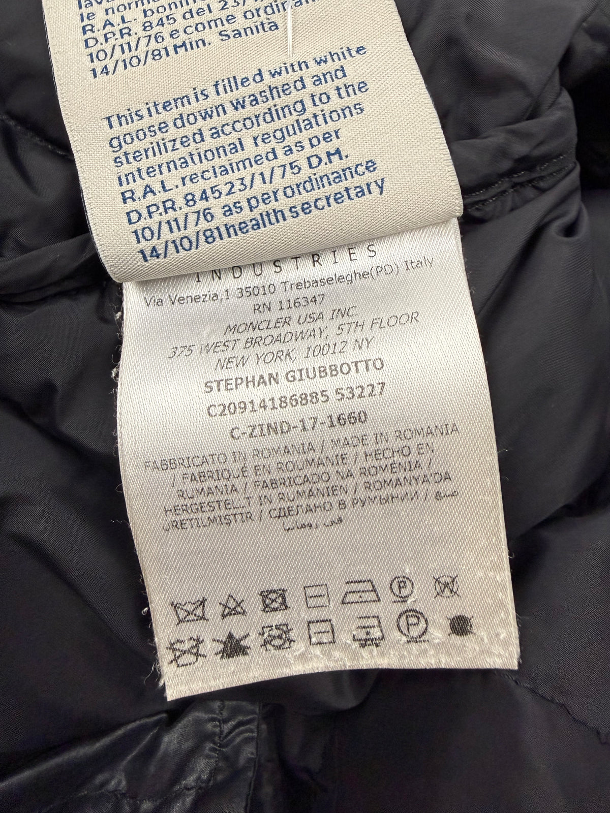 Vintage Moncler Jacke