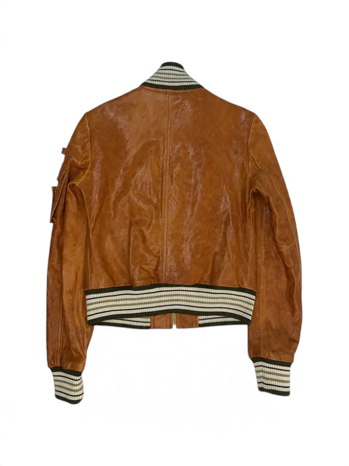 Dolce & Gabbana Utility Leder Jacke