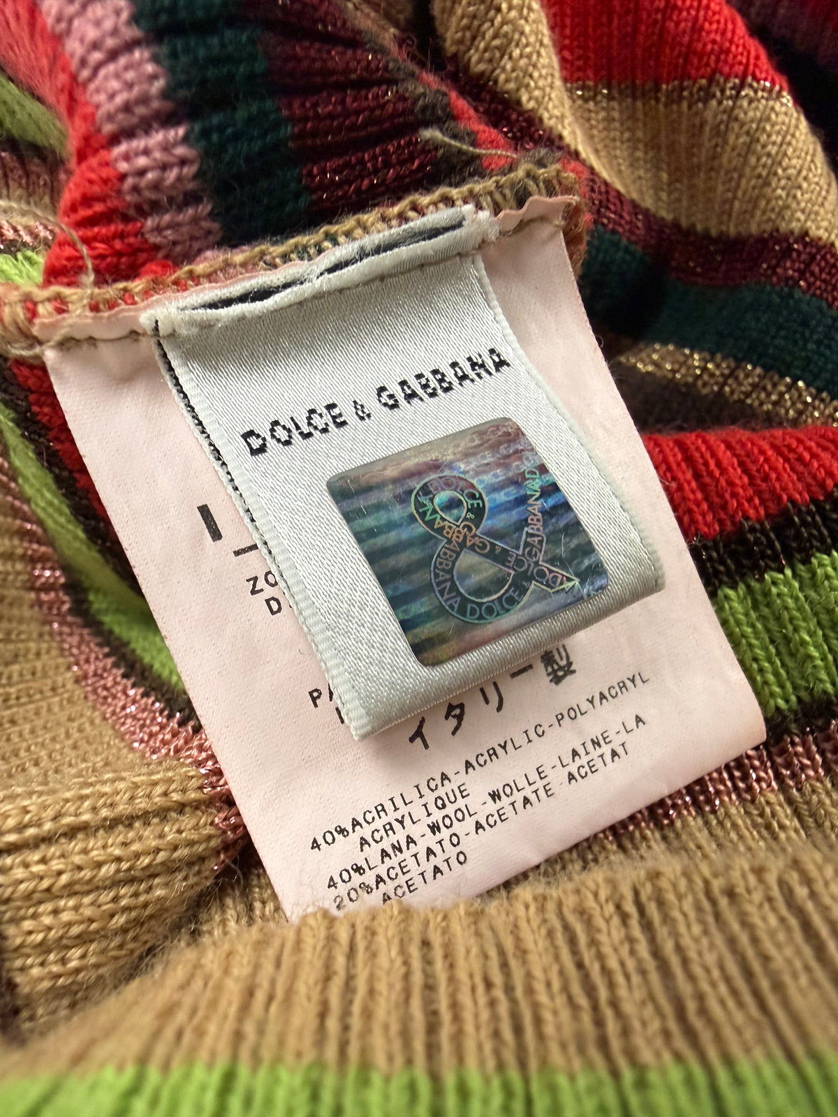 Vintage Dolce & Gabbana Pullover