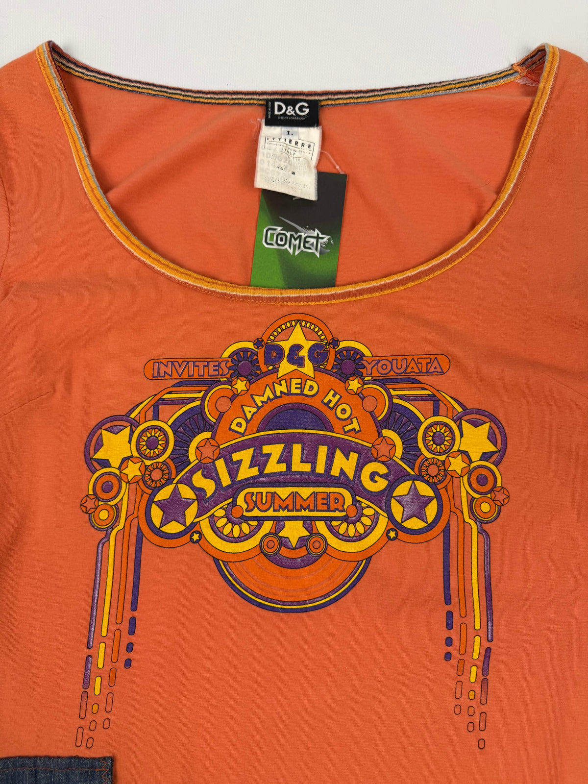 Vintage Dolce & Gabbana Sizzling SummerTop