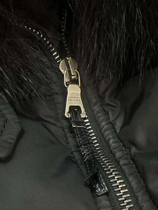 Prada "Blue Fox" Daunen Jacke