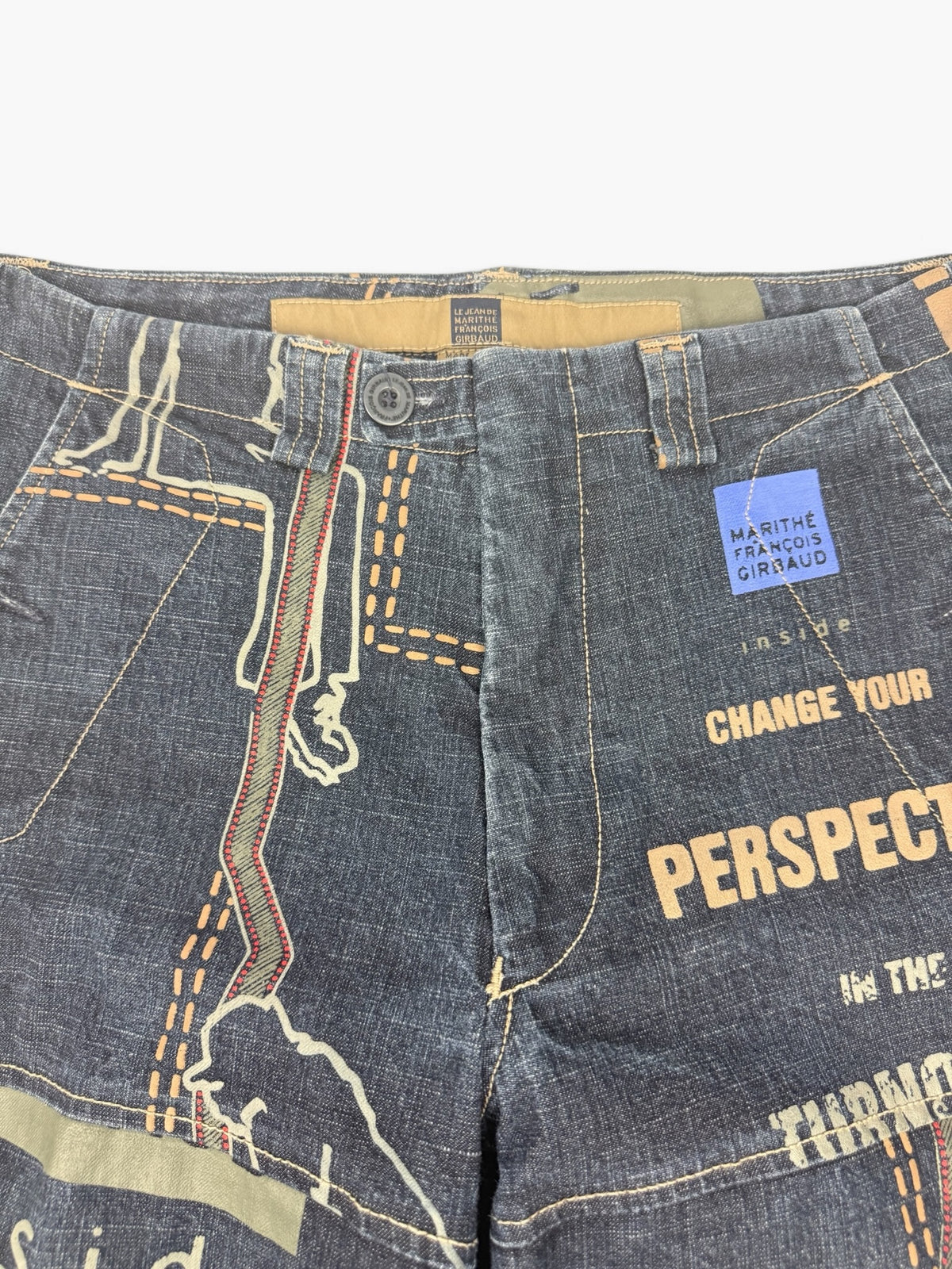 Vintage Marithé + François Girbaud "Grafitti" Pants