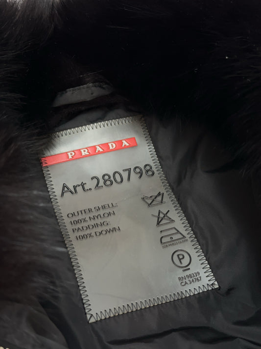 Prada "Blue Fox" Daunen Jacke