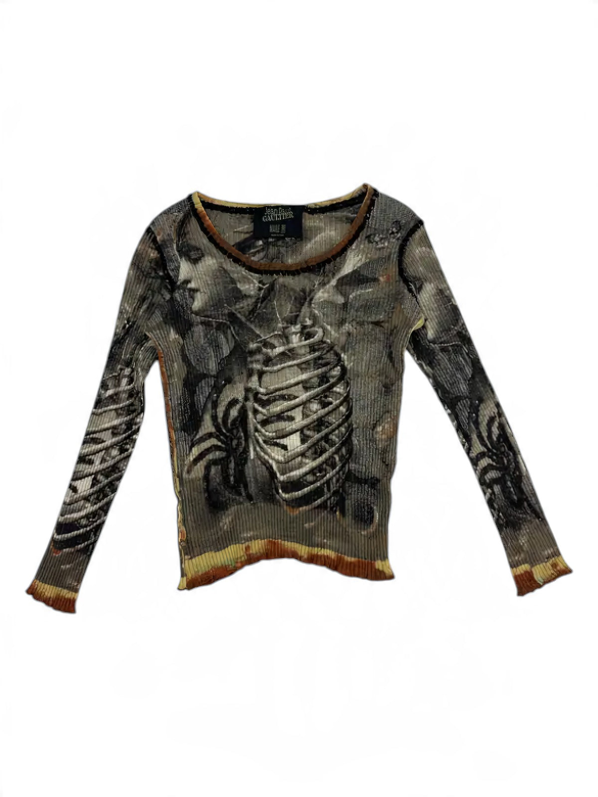 Jean Paul Gaultier AW 2003 Spider Skeleton Wool Pullover